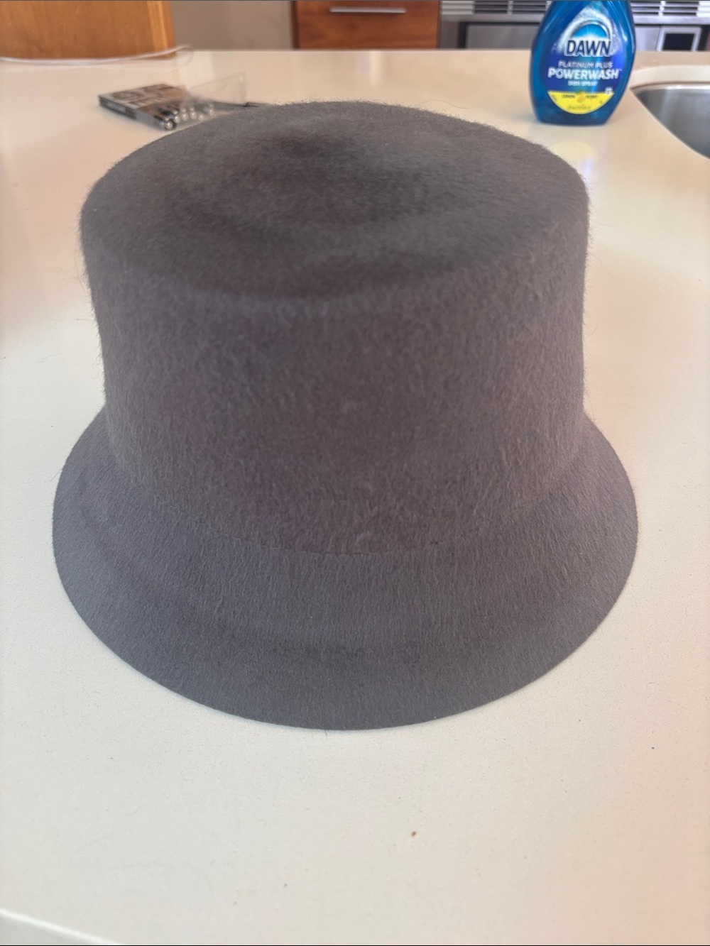 Wyeth by Todd Magill Gray Felt Bucket Hat